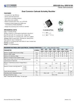 Datasheet - Mouser Electronics