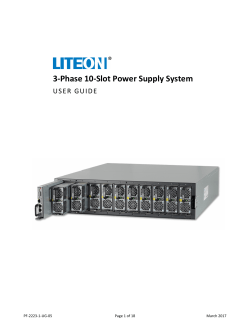 3-Phase 10-Slot Power Supply System
