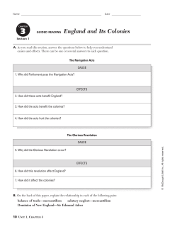 Section 3.1 Guided Reading