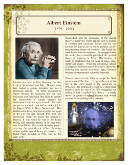 Albert Einstein