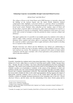 Enhancing Corporate Accountability through Contextual Ethical