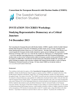 Conference on European Democracy at a Critical Juncture