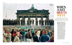 25 YEARS ON FROM THE FALL OF THE BERLIN WALL