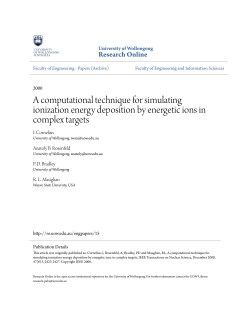 A computational technique for simulating ionization energy