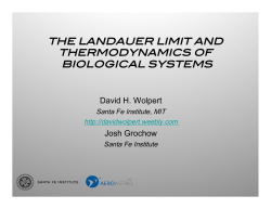 The Landauer limit and thermodynamics of