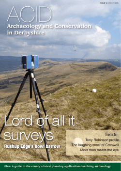 ACID Issue 13 - January 2016 - Peak District National Park Authority