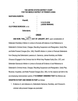 ORDER THAT the Motions are GRANTED IN PART