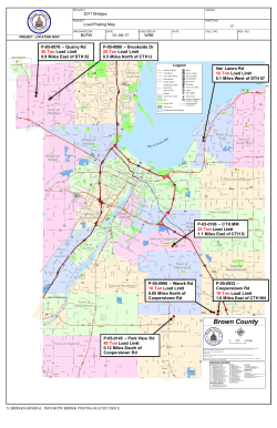 P-05-0076 &ndash; Quarry Rd 45 Ton Load Limit 0.9 Miles East of STH 32