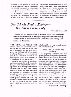 Our Schools Need a Partner— the Whole Community