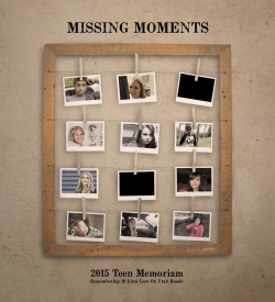2015 Teen Memoriam PDF