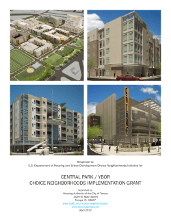 central park / ybor choice neighborhoods implementation grant