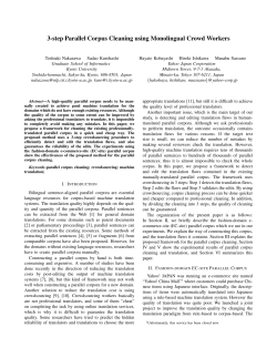 3-step Parallel Corpus Cleaning using Monolingual Crowd Workers