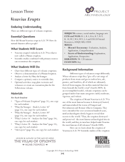 Lesson Three - Museum of the Rockies