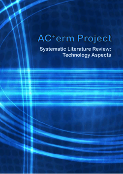 Systematic Literatur Systematic Literature