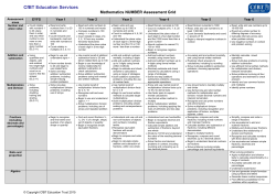 Maths - Tattershall Primary School