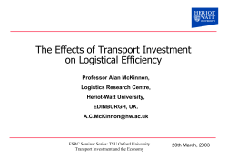 ESRC Seminar Presentation TSU Oxford 20th March 2003