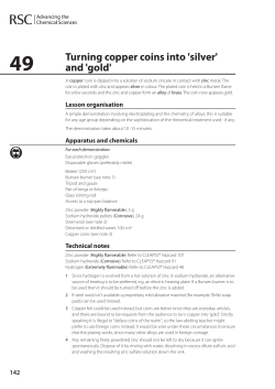 49 Turning copper coins into `silver` and `gold`