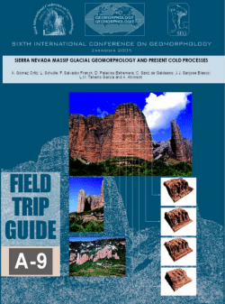 sierra nevada massif glacial geomorphology and present cold