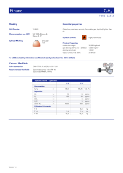 Ethane C2H6 - Elme Messer Gaas