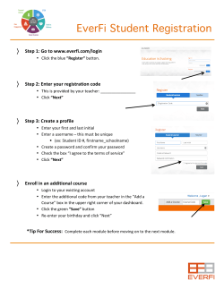 EverFi Student Registration