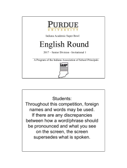 Senior English Invitational 1 (2 per page)