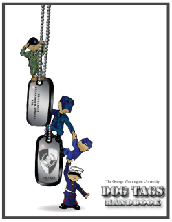 2015-2016 Dog Tags Handbook - Office of Military and Veteran
