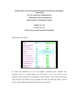 Health, Safety and Environmental Management in Petroleum