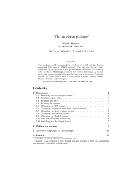 isodate - TeXdoc.net