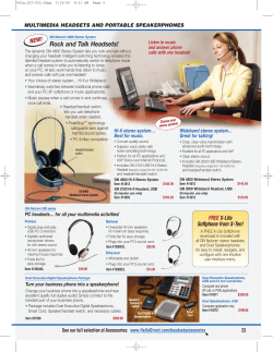 Rock and Talk Headsets! - The Telecom Review