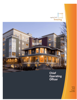 Chief Operating Officer