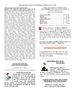 CONGRATULATIONS!!!!! Congratulations to George Creel, Jr. who