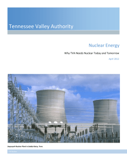 Nuclear program white paper