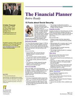 April 2014 - H. Haller Financial