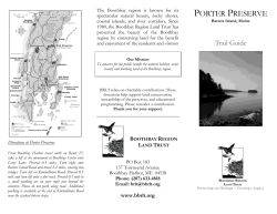 Porter Preserve - Boothbay Region Land Trust