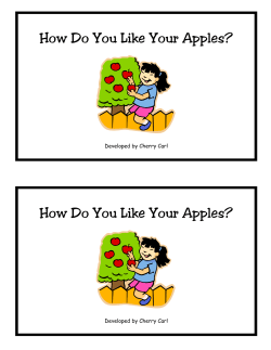 How Do You Like Your Apples?