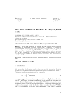 Electronic structure of hafnium: A Compton profile study