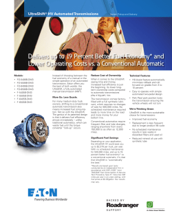 Eaton UltraShift 6 Speed