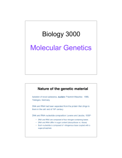 Lectures 1-2 - U of L Class Index
