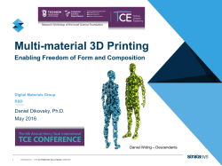 Multi-material 3D Printing