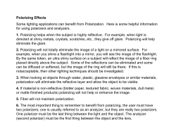 Polarized Lighting