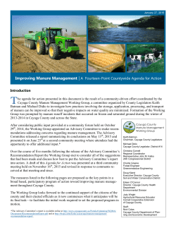 Improving Manure Management A Fourteen-Point