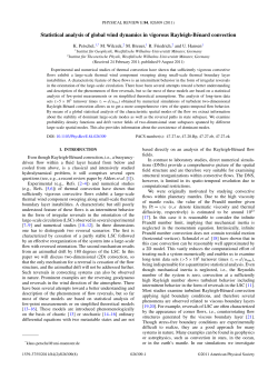 Statistical analysis of global wind dynamics in vigorous Rayleigh