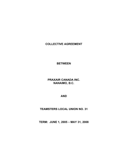 collective agreement - Labour Relations Board
