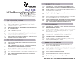 Profile Builder Team Reflection Questions
