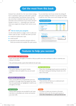 AQA AS Biology sample chapter 4