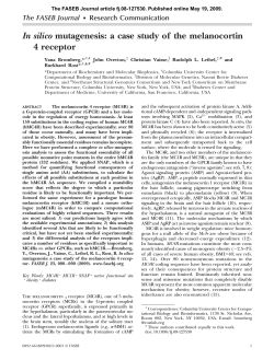 In silico mutagenesis: a case study of the