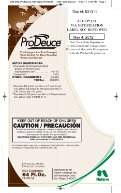 ProDeuce (228-509) RV120909N 64 oz. Booklet