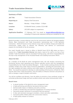 Trade Association Director