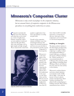 Minnesota`s Composites Cluster
