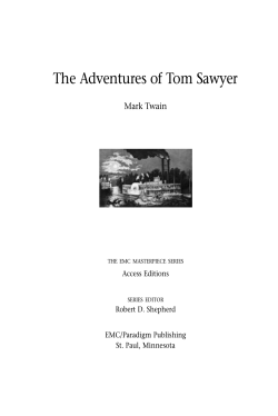 The Adventures of Tom Sawyer